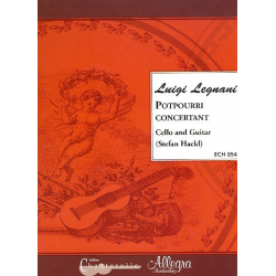 Potpourri concertant for cello and - Luigi Legnani