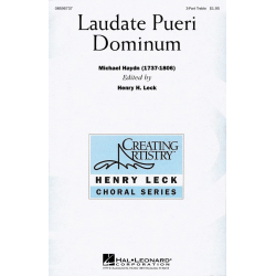 Laudate Pueri Dominum - Johann Michael Haydn / Arr. Henry Leck