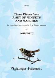 3 Pieces from A Set of Minuets and Marches : - John Reid