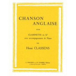Chanson Anglaise pour clarinette et piano - Henri Classens