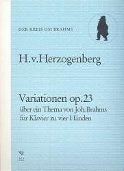 Variationen op.23 über ein Thema - Heinrich von Herzogenberg