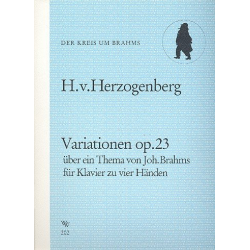 Variationen op.23 über ein Thema -Heinrich von Herzogenberg