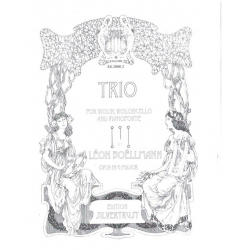 Trio G major op.19 for violin, cello - Léon Boellmann
