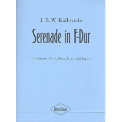 Serenade F-Dur für Gitarre, Flöte, Oboe, - Johann Wenzeslaus Kalliwoda