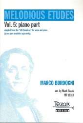 Melodious Etudes vol.5 : for - Marco Bordogni