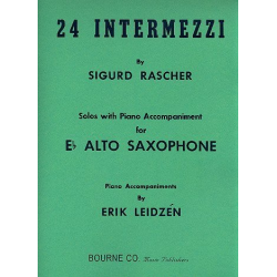 24 intermezzi : for alto - Sigurd M. Rascher