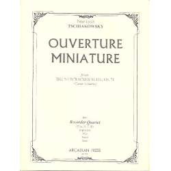 Ouverture miniature from - Piotr Ilich Tchaikowsky (Pyotr Peter Ilyich Iljitsch Tschaikovsky)