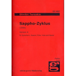 Sappho-Zyklus Version A für - Dimitri Terzakis