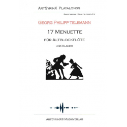 17 Menuette (+CD) - Georg Philipp Telemann