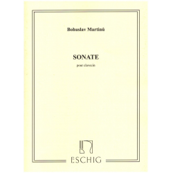 Martinu - Sonate Clavecin -Bohuslav Martinu