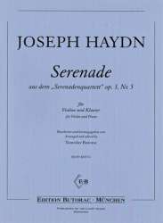 Serenade op.3,5 für Violine und Klavier - Franz Joseph Haydn