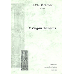 2 Sonaten (manualiter) für Orgel - Johann Baptist Cramer