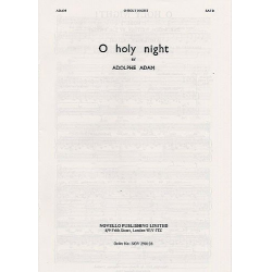 O holy Night for mixed - Adolphe Charles Adam