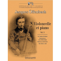 Violoncelle et piano vol.3 - Jacques Offenbach