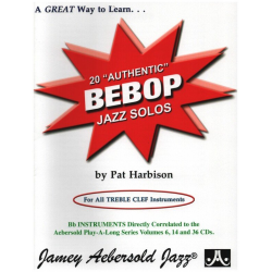 20 Autenthic Bebop Solos - Pat Harbison
