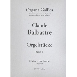 Orgelstücke Band 1 - Claude Benigne Balbastre