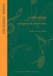 Sonatine on oude Stijl - J.E. De Wolf