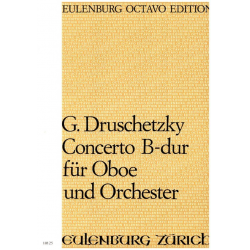 Concerto für Oboe B-Dur B-Dur - Partitur - Georg Druschetzky