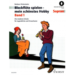 Blockflöte spielen - mein schönstes Hobby Band 1 (+Online Audio) -Barbara Hintermeier