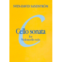 Sonata : for violoncello solo - Sven-David Sandström