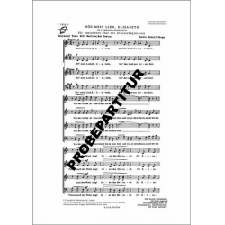 Hör mein Lied Elisabeth : für gem Chor und Klavier -Ronald Binge