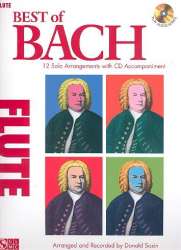 Best of Bach (+CD) for flute - Johann Sebastian Bach