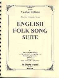 English Folk Song Suite for recorder orchestra - Ralph Vaughan Williams