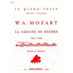 La tartine de beurre pour piano - Wolfgang Amadeus Mozart