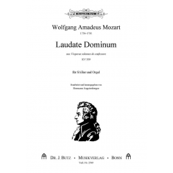 Laudate Dominum KV339 : für gem Chor - Wolfgang Amadeus Mozart