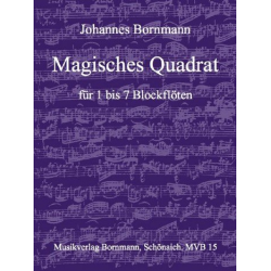 Magisches Quadrat - Johannes Bornmann