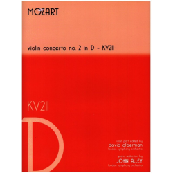 Concerto No. 2 in D KV 211 -Wolfgang Amadeus Mozart