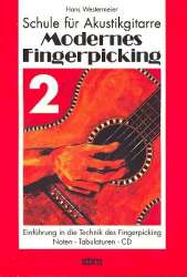Modernes Fingerpicking Band 2 (+CD): - Hans Westermeier