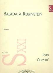 Balada a Rubinstein - Jordi Cervelló