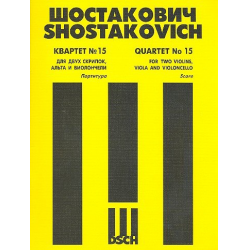 Streichquartett Es-Dur Nr.15 op.144 - Dmitri Shostakovitch / Schostakowitsch