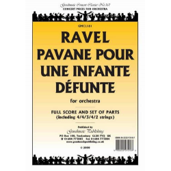 Pavane Pour Une Infante Def. Pack Orchestra - Maurice Ravel