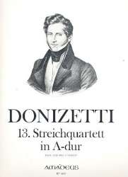 Quartett A-Dur Nr.13 - für Streichquartett -Gaetano Donizetti