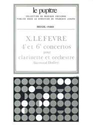 Concertos nos.4 et 6 : - Jean Xavier Lefèvre