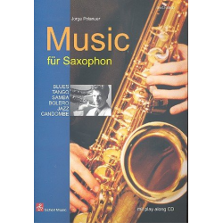 Music for saxophone (+CD) - Jorge Polanuer