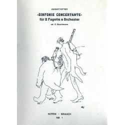 Sinfonie concertante für 2 Fagotte und Orchester - August Gottfried Ritter