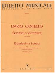 SONATE CONCERTANTE BD.1 : FUER - Dario Castello