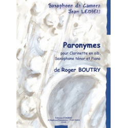 Paronymes - Roger Boutry