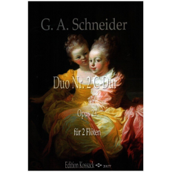 Duo C-Dur Nr.2 op.23 - Georg Abraham Schneider