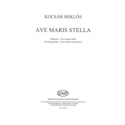 Kocsár Miklós Ave maris stella for female choir