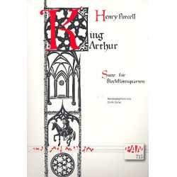King Arthur Suite für 4 Blockfklöten - Henry Purcell
