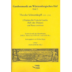 2 Partiten für Viola da Gamba und bc. - Theodor Schwartzkopff