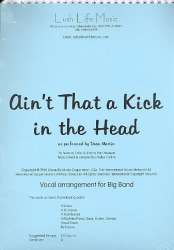 Ain't that A Kick in the Head : for voice - Sammy Cahn