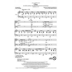 One from A Chorus Line - Marvin Hamlisch / Arr. Anita Kerr