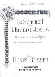 Le Sommeil de l'enfant Jesus - Henri Büsser