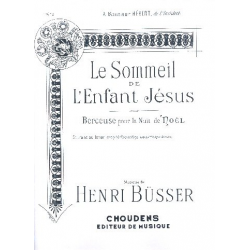 Le Sommeil de l'enfant Jesus - Henri Büsser