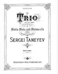 Trio in D Major No.1 WoO - Sergej Tanejew